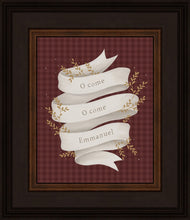 Load image into Gallery viewer, O Come Emmanuel Red