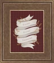 Load image into Gallery viewer, O Come Emmanuel Red