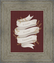 Load image into Gallery viewer, O Come Emmanuel Red