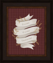 Load image into Gallery viewer, O Come Emmanuel Red