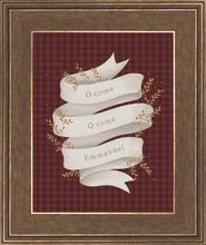 Load image into Gallery viewer, O Come Emmanuel Red