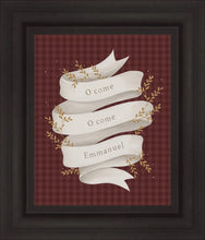 Load image into Gallery viewer, O Come Emmanuel Red