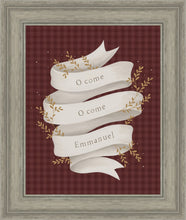 Load image into Gallery viewer, O Come Emmanuel Red