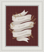 Load image into Gallery viewer, O Come Emmanuel Red