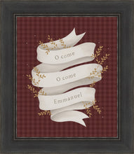Load image into Gallery viewer, O Come Emmanuel Red