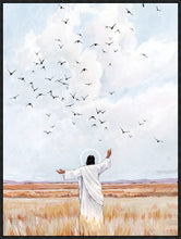 Load image into Gallery viewer, Consider The Birds in The Sky Large Wall Art Gallery Wrap