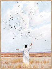 Load image into Gallery viewer, Consider The Birds in The Sky Large Wall Art Gallery Wrap