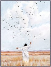 Load image into Gallery viewer, Consider The Birds in The Sky Large Wall Art Gallery Wrap