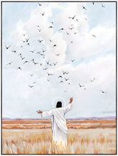 Load image into Gallery viewer, Consider The Birds in The Sky Large Wall Art Gallery Wrap
