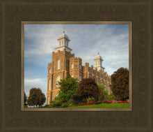 Load image into Gallery viewer, Logan Utah Temple House on a Hill
