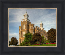 Load image into Gallery viewer, Logan Utah Temple House on a Hill