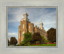 Load image into Gallery viewer, Logan Utah Temple House on a Hill