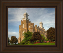 Load image into Gallery viewer, Logan Utah Temple House on a Hill