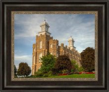 Load image into Gallery viewer, Logan Utah Temple House on a Hill