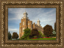 Load image into Gallery viewer, Logan Utah Temple House on a Hill