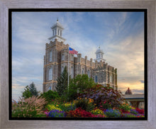 Load image into Gallery viewer, Logan Utah Temple Mountain of God Gallery Wrap