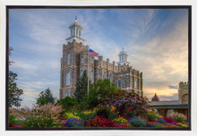 Load image into Gallery viewer, Logan Utah Temple Mountain of God Gallery Wrap