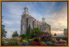 Load image into Gallery viewer, Logan Utah Temple Mountain of God Gallery Wrap