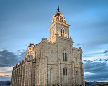 Load image into Gallery viewer, Manti Utah Temple His House of Peace