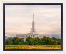 Load image into Gallery viewer, Mt. Timpanogos Utah Temple A Celestial House Gallery Wrap