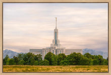 Load image into Gallery viewer, Mt. Timpanogos Utah Temple A Celestial House Gallery Wrap