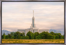 Load image into Gallery viewer, Mt. Timpanogos Utah Temple A Celestial House Gallery Wrap