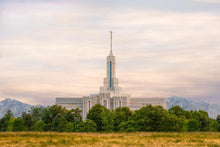 Load image into Gallery viewer, Mt. Timpanogos Utah Temple A Celestial House Gallery Wrap