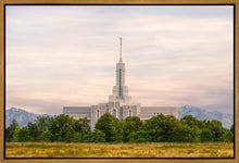 Load image into Gallery viewer, Mt. Timpanogos Utah Temple A Celestial House Gallery Wrap