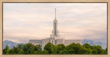 Load image into Gallery viewer, Mt. Timpanogos Utah Temple A Celestial House Gallery Wrap