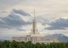 Load image into Gallery viewer, Mt. Timpanogos Utah Temple A Temple of Prayer
