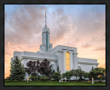 Load image into Gallery viewer, Mt. Timpanogos Utah Temple House of Light Gallery Wrap