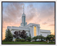 Load image into Gallery viewer, Mt. Timpanogos Utah Temple House of Light Gallery Wrap