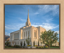 Load image into Gallery viewer, Ogden Utah Temple Place of Holiness Gallery Wrap