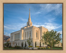 Load image into Gallery viewer, Ogden Utah Temple Place of Holiness Gallery Wrap