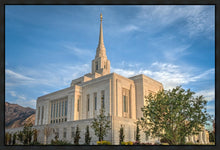 Load image into Gallery viewer, Ogden Utah Temple Place of Holiness Gallery Wrap