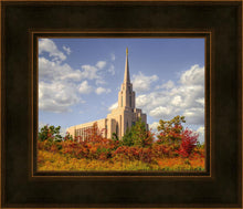 Load image into Gallery viewer, Oquirrh Mtn. Utah Temple Fall Colors