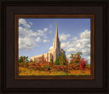 Load image into Gallery viewer, Oquirrh Mtn. Utah Temple Fall Colors