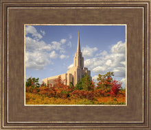 Load image into Gallery viewer, Oquirrh Mtn. Utah Temple Fall Colors