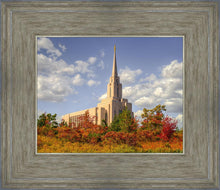 Load image into Gallery viewer, Oquirrh Mtn. Utah Temple Fall Colors