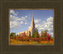 Load image into Gallery viewer, Oquirrh Mtn. Utah Temple Fall Colors