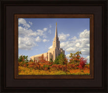 Load image into Gallery viewer, Oquirrh Mtn. Utah Temple Fall Colors