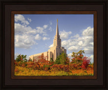Load image into Gallery viewer, Oquirrh Mtn. Utah Temple Fall Colors