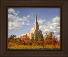 Load image into Gallery viewer, Oquirrh Mtn. Utah Temple Fall Colors