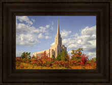 Load image into Gallery viewer, Oquirrh Mtn. Utah Temple Fall Colors