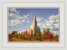 Load image into Gallery viewer, Oquirrh Mtn. Utah Temple Fall Colors