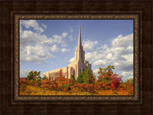 Load image into Gallery viewer, Oquirrh Mtn. Utah Temple Fall Colors
