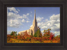 Load image into Gallery viewer, Oquirrh Mtn. Utah Temple Fall Colors