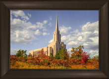 Load image into Gallery viewer, Oquirrh Mtn. Utah Temple Fall Colors