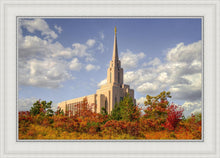 Load image into Gallery viewer, Oquirrh Mtn. Utah Temple Fall Colors