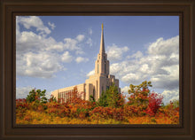 Load image into Gallery viewer, Oquirrh Mtn. Utah Temple Fall Colors